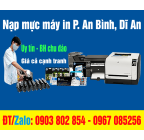 Nạp mực máy in phường An Bình Dĩ An Bình Dương - Gọi ngay!