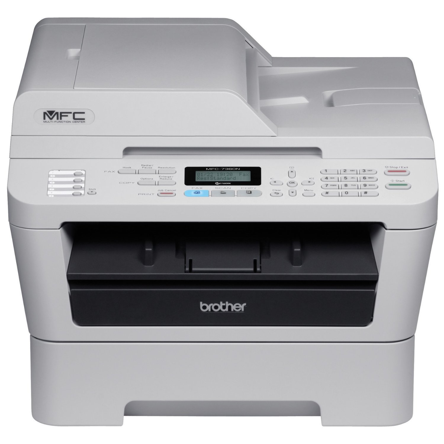 Nạp mực máy in Brother MFC-7360