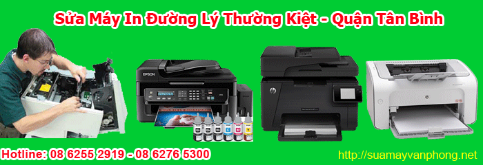 Dịch vụ sửa máy in tận nơi đường Lý Thường Kiệt quận Tân Bình