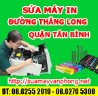 Sửa máy in đường Thăng Long - Quận Tân Bình