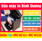 Sửa máy in Bình Dương - Dịch vụ sửa máy in ở Bình Dương