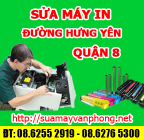 Sửa máy in đường Hưng Phú - Quận 8