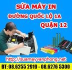 Sửa máy in đường Quốc Lộ 1A - Quận 12