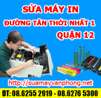 Sửa máy in đường Tân Thới Nhất 1 - Quận 12