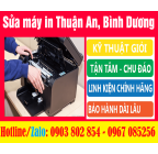 Sửa máy in Thuận An - Dịch vụ sửa máy in tại Thuận An uy tín